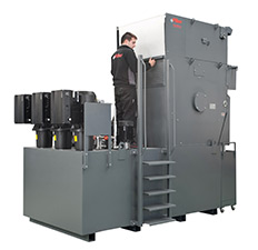 JUMA Separador por tejido filtrante